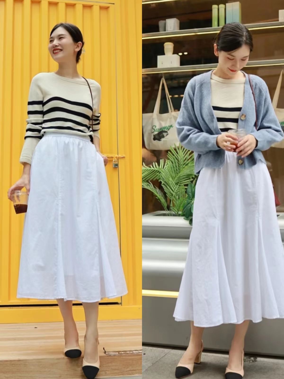 减龄不费脑穿搭时尚条纹,怎样穿搭条纹衫衣服比较好看