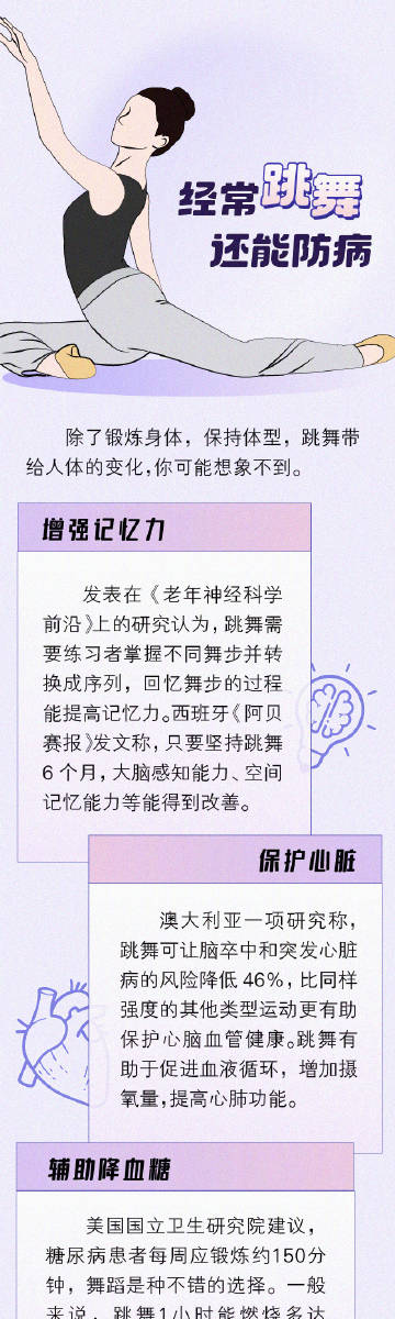 把跳舞当成一种锻炼,当跳舞成为一种快乐方式