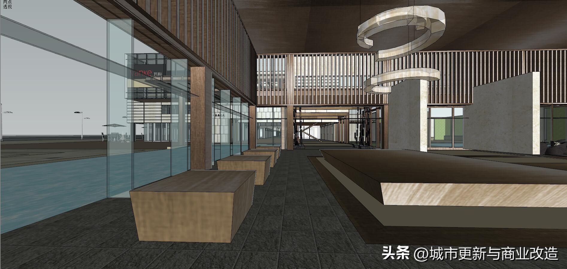 合肥万科广场效果图,合肥万科未来之光街区