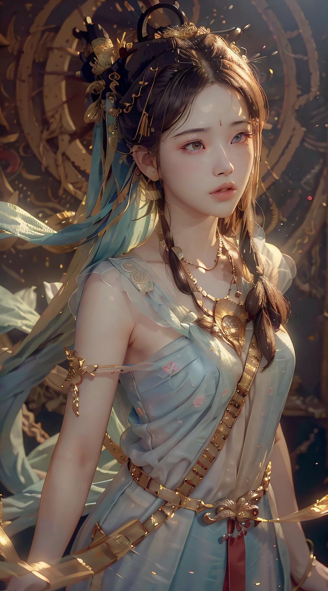 古风帝王美女壁纸图片,古风真人壁纸高清唯美女