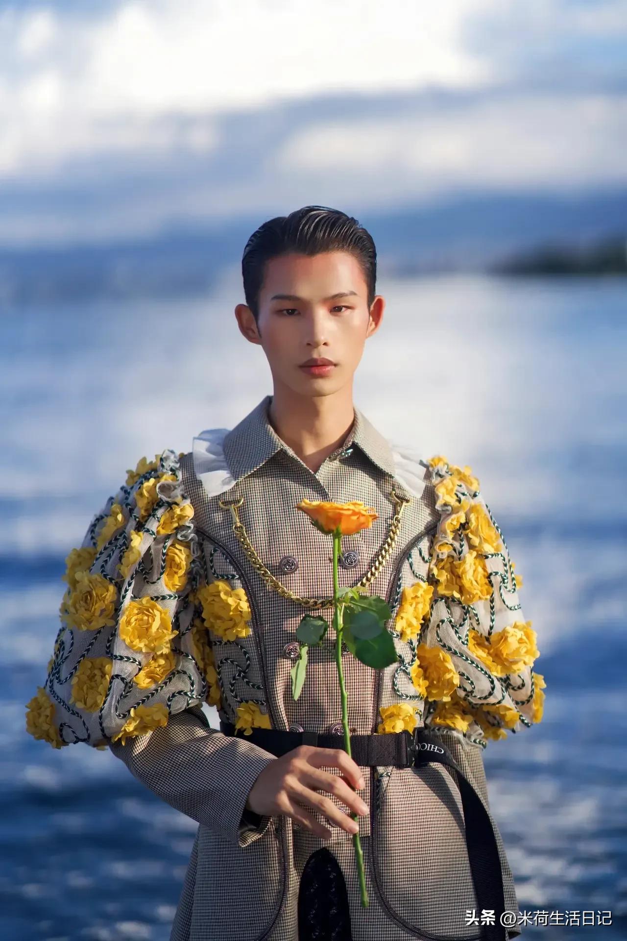 陆仙人农村野模走上国际t台,广西野模陆仙人