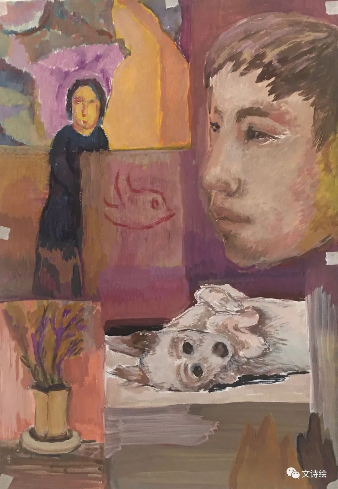 诗画里的中国古诗绘画,唐诗宋词的绘画