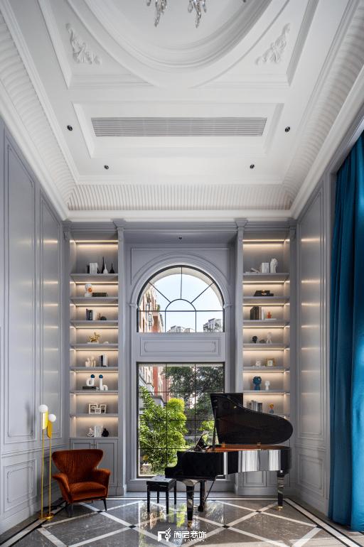 私藏这潋滟人间色:650㎡法式轻奢院墅,慢享生活温情