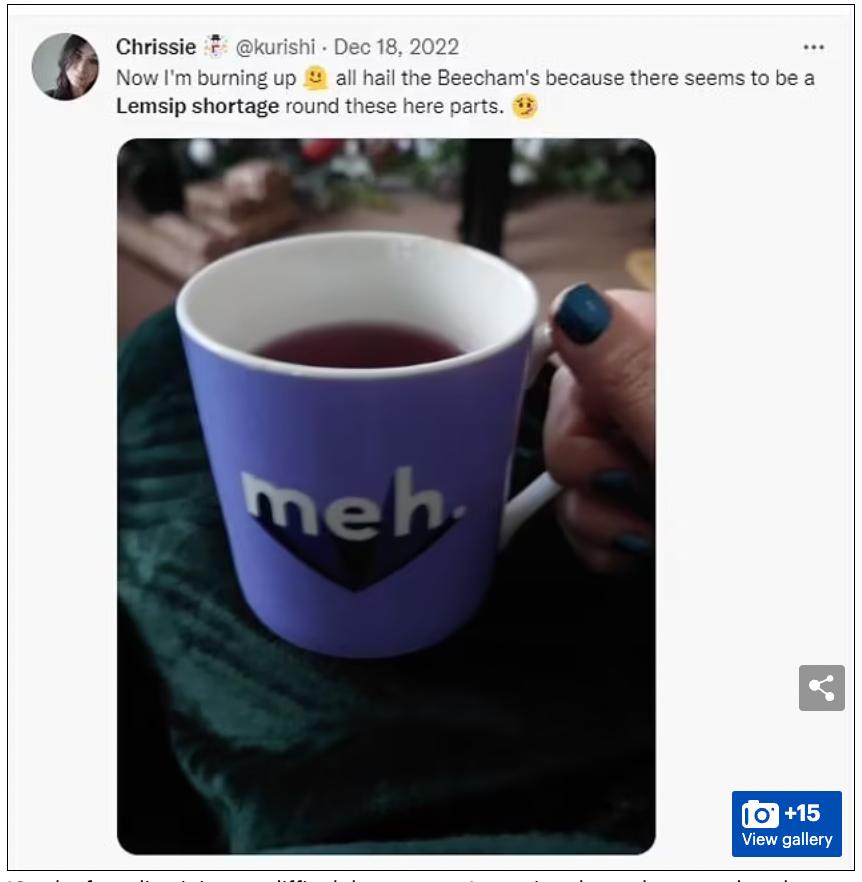 英国也抢药？非处方药出现全面短缺，eBay上感冒药价格走高