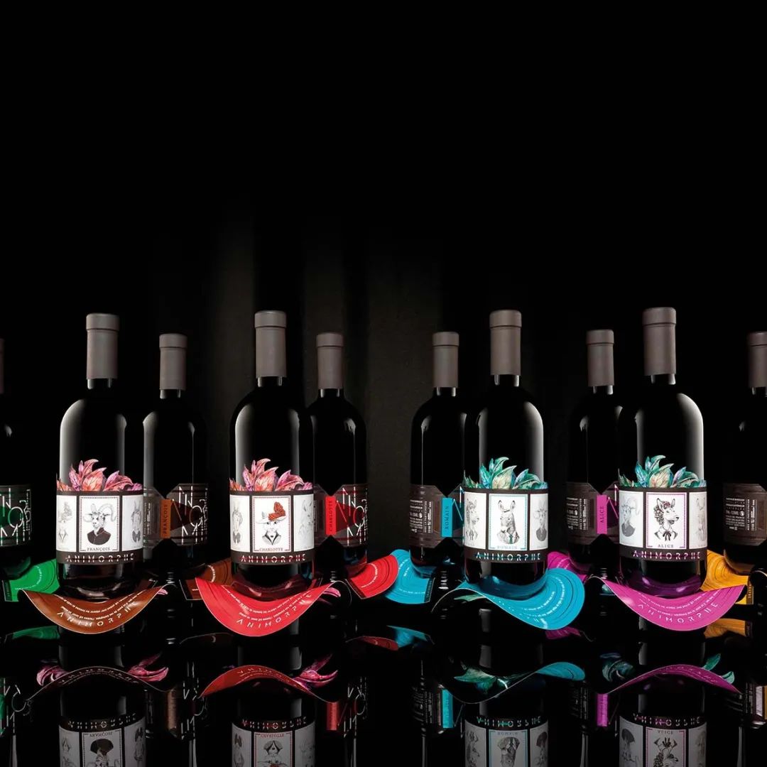 葡萄酒创意包装,红葡萄酒包装设计