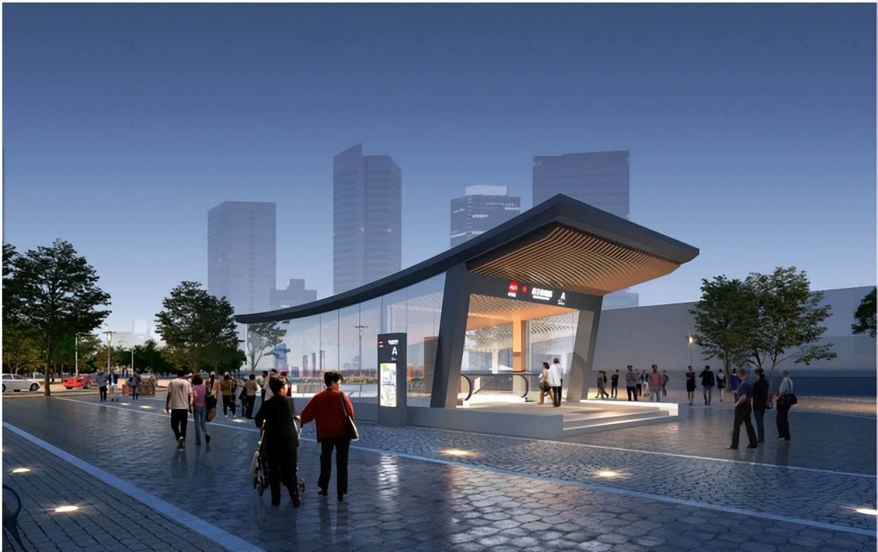 被吐槽“像棺材”的咸阳地铁站，到底长啥样？360度无死角带你看