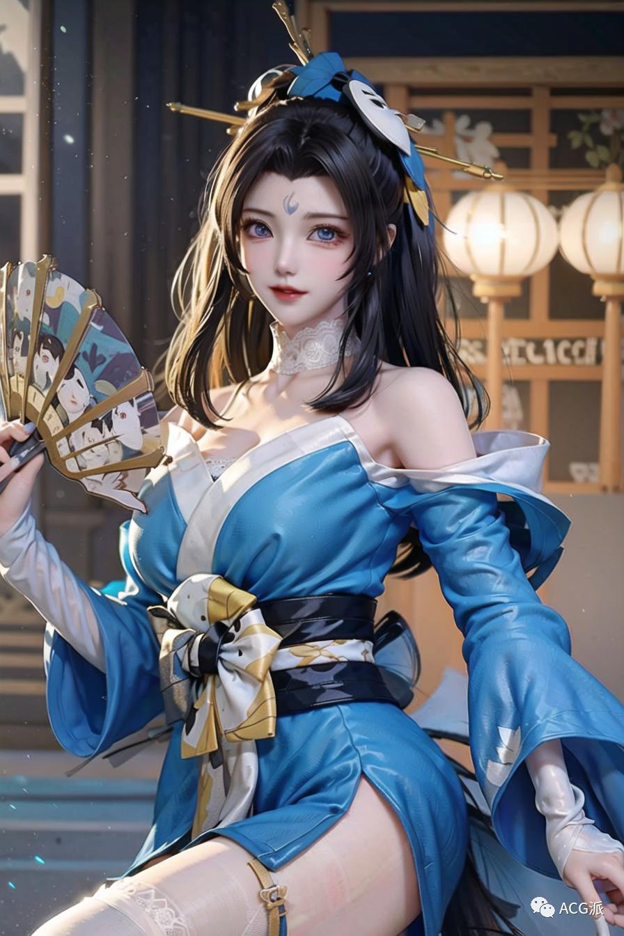 ai绘画王者荣耀cos怎么做的,王者荣耀不知火舞真人cos