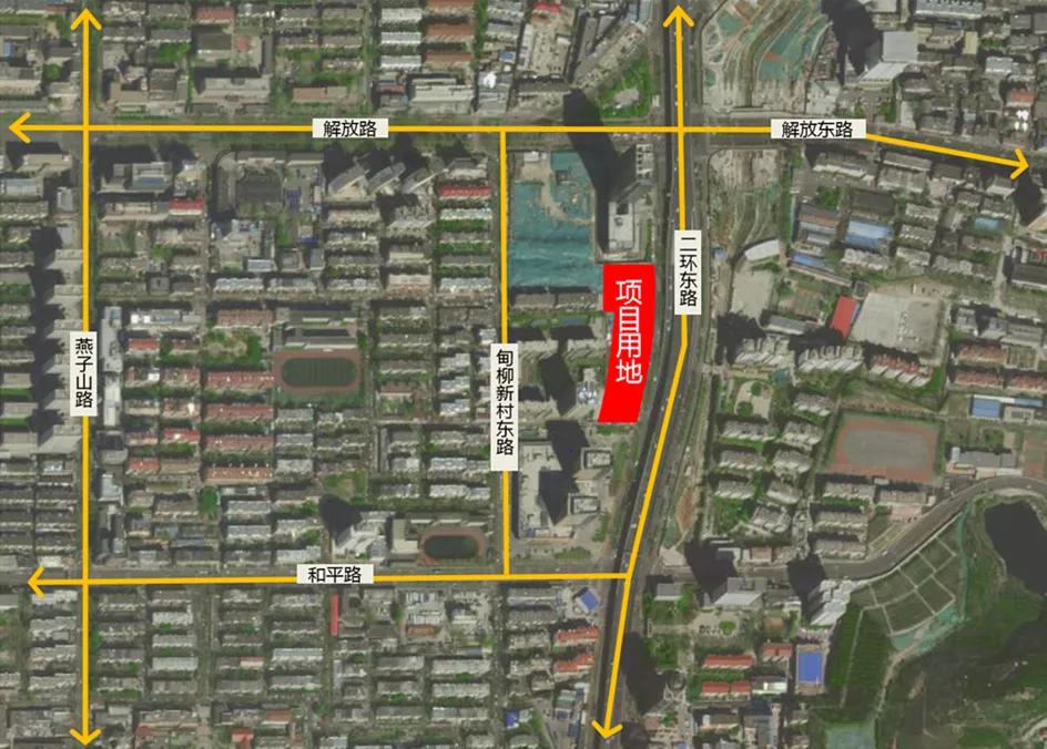 济南这一老片区再添新项目！含商业+百米办公楼，配备493个停车位