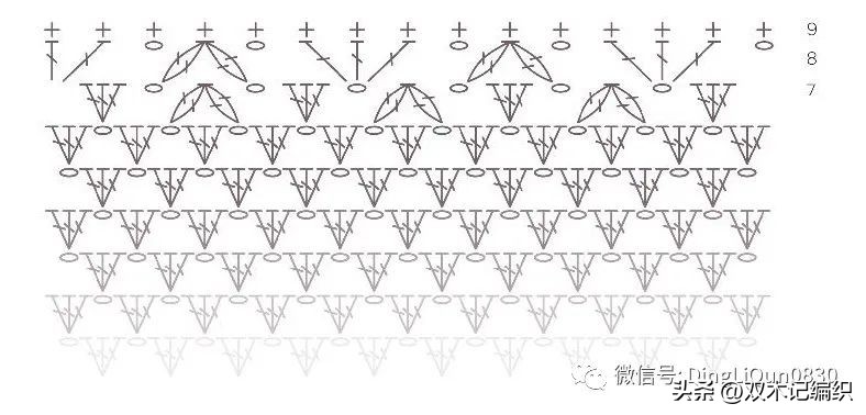 钩编简单六边形图解,钩编花样图案大全