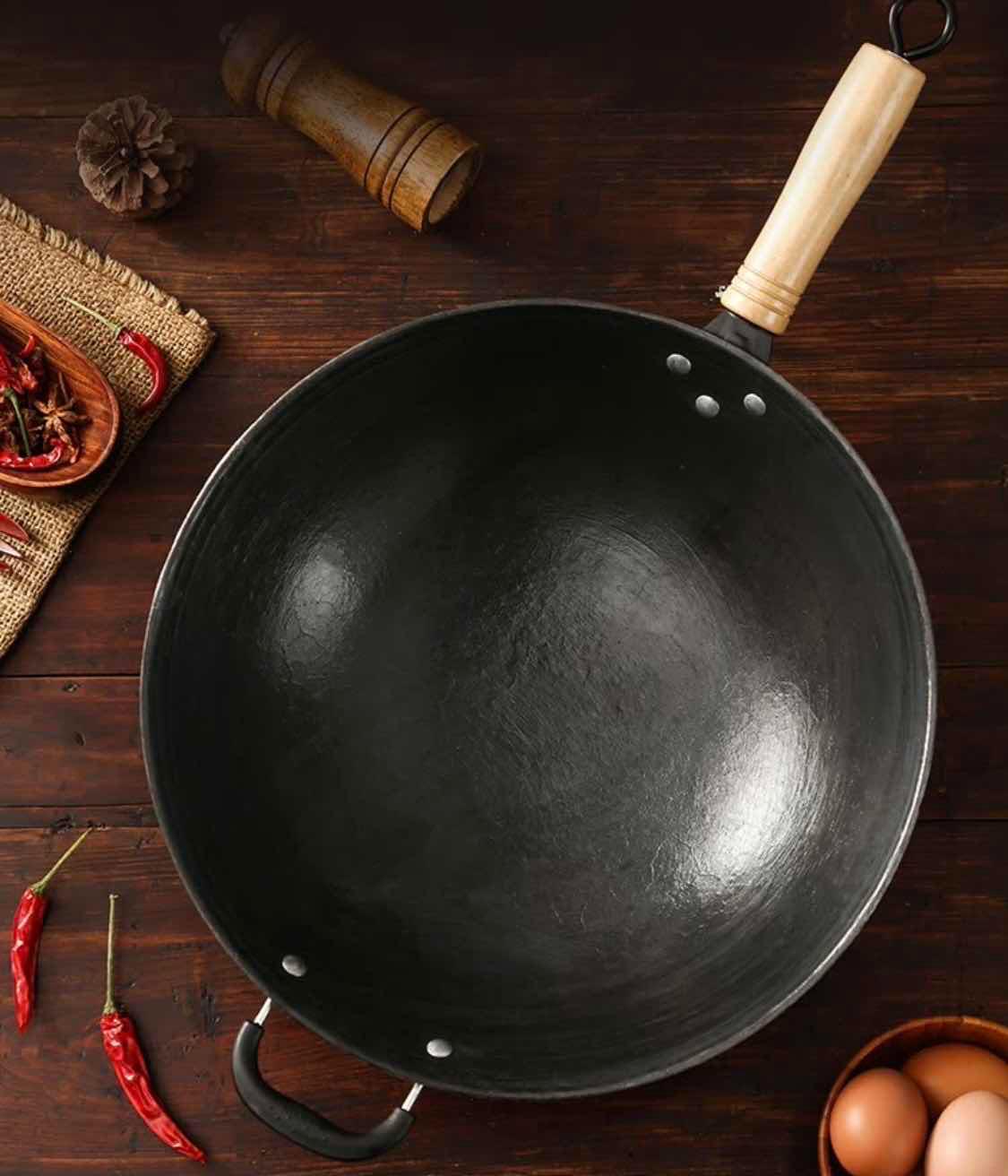 金刚钛麦饭石不粘锅,不粘锅的铸铁锅