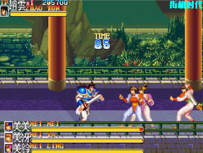 街机三国志人物强度,街机三国志失败后图片