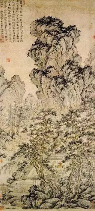 明代山水画100幅大饱眼福值得借鉴,明清高清山水作品欣赏