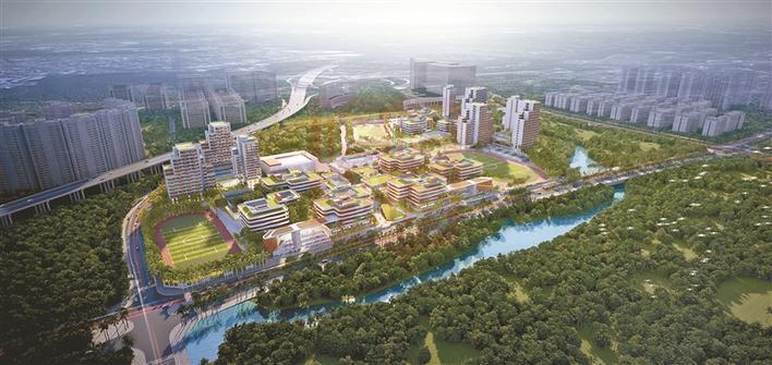 深圳四大中学新校区,深圳明德实验学校香蜜湖校区