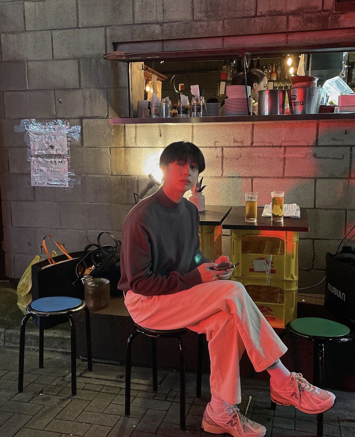 蔡亨源日常帅照,蔡亨源私服穿搭