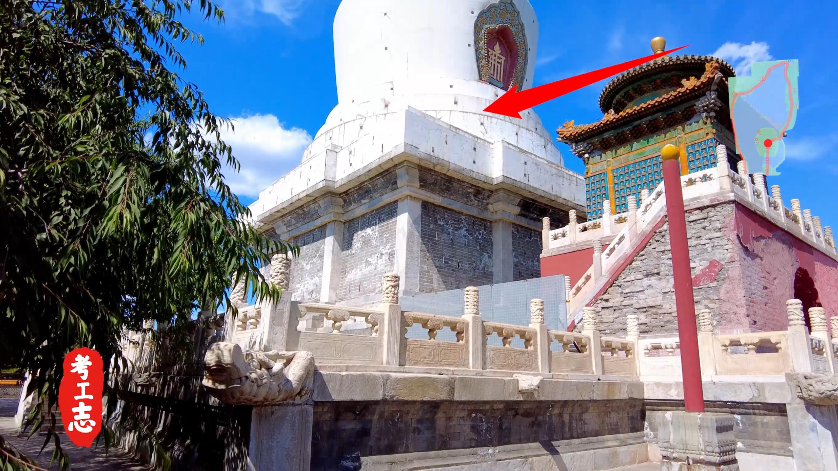 老北京微缩景观北海公园,北京老北海公园