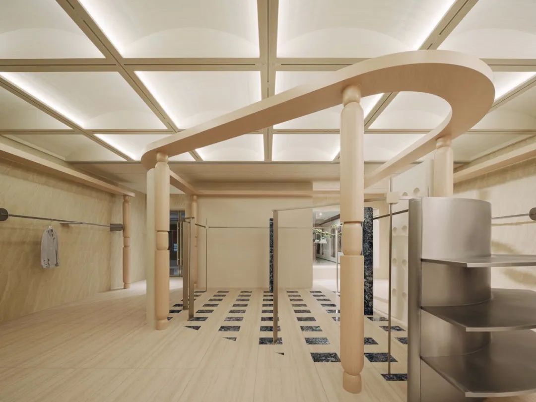 华夫格吊顶施工工艺,华夫格吊顶设计