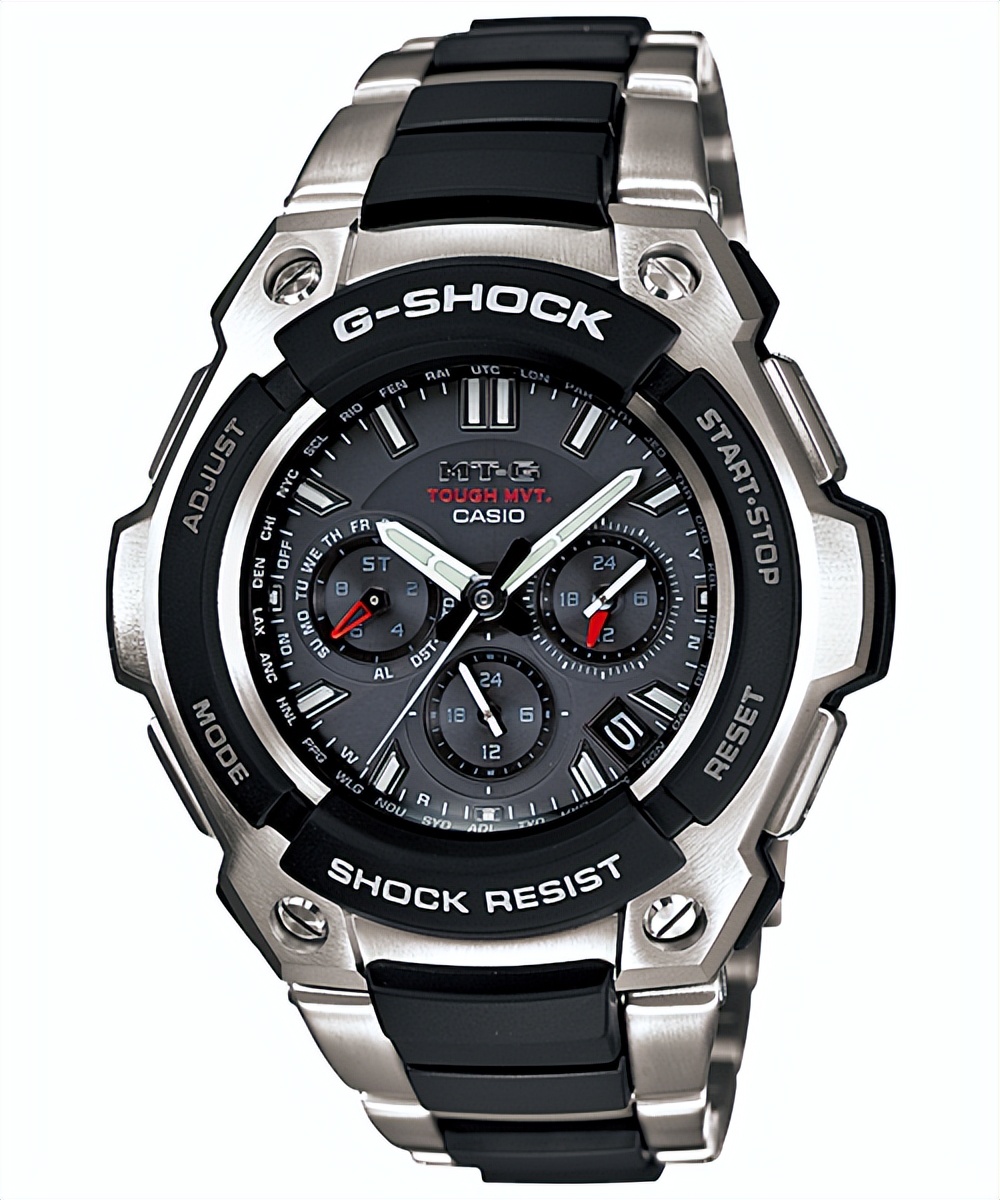 卡西欧gshock金属进化,卡西欧gshock黑金男表