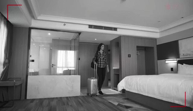 酒店的摄像头一般都在哪里,酒店里最难找到的摄像头在哪里