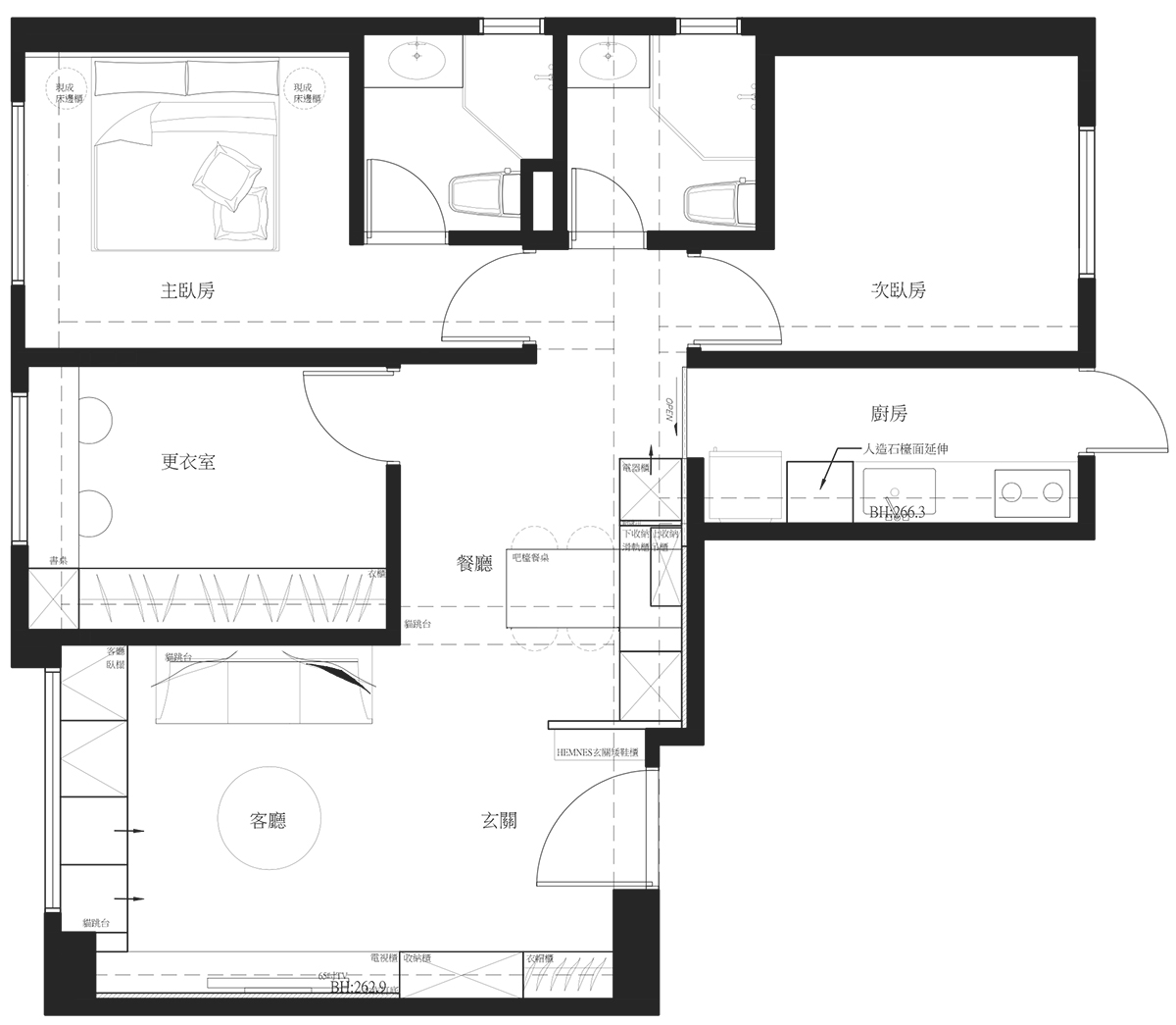套内82平小吗,套内82平3居小吗