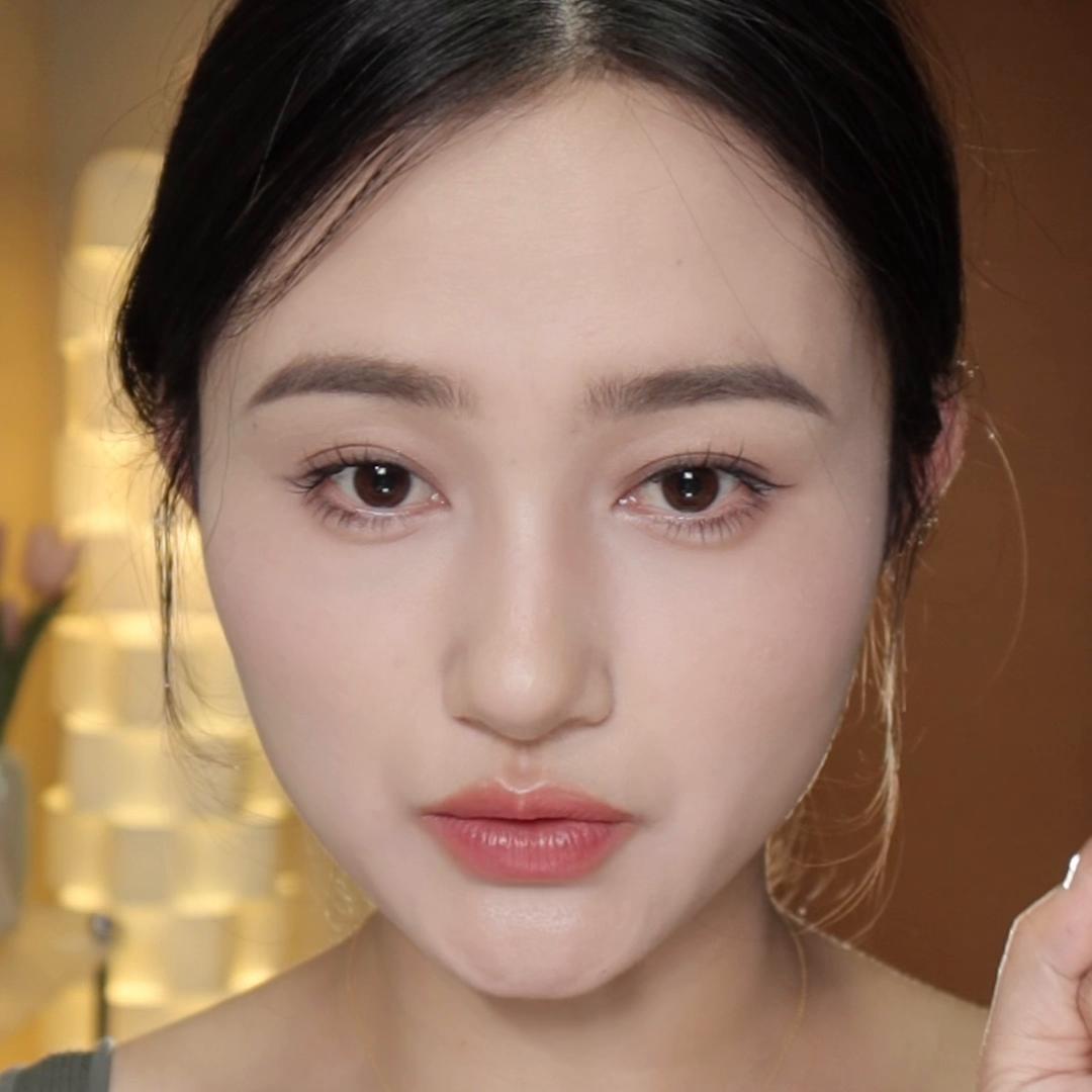 画线条眉毛妆教程初学者,跟着明星学化妆怎么剪辑