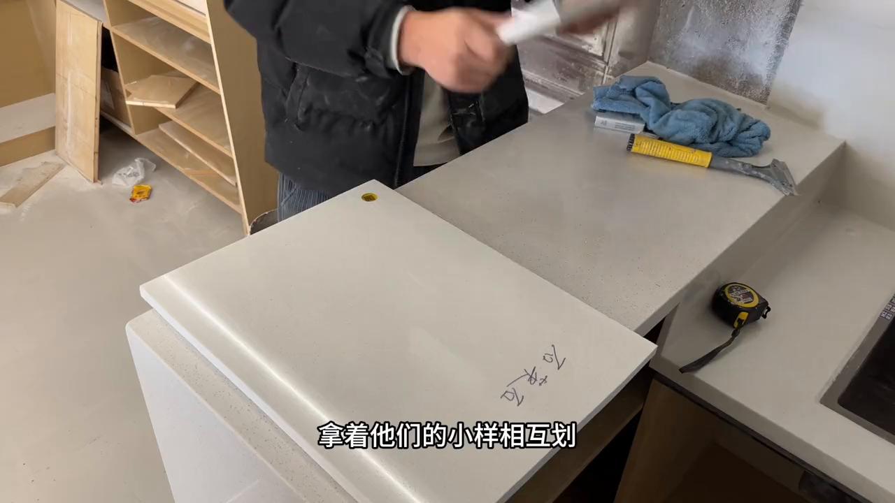 岗石和石英石台面有什么区别,自装修日记橱柜