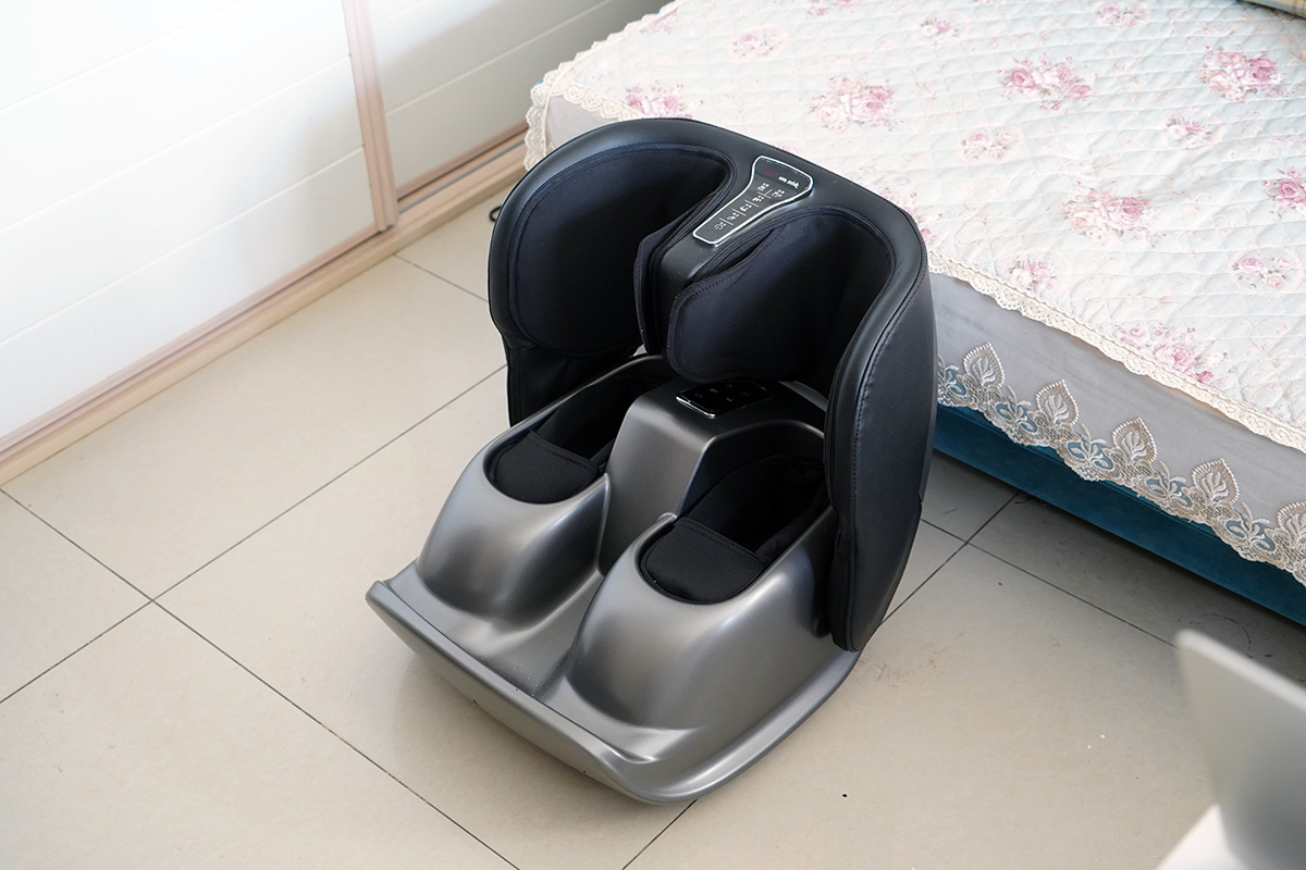 瘦腿足底按摩仪,足疗机腿足一体测评