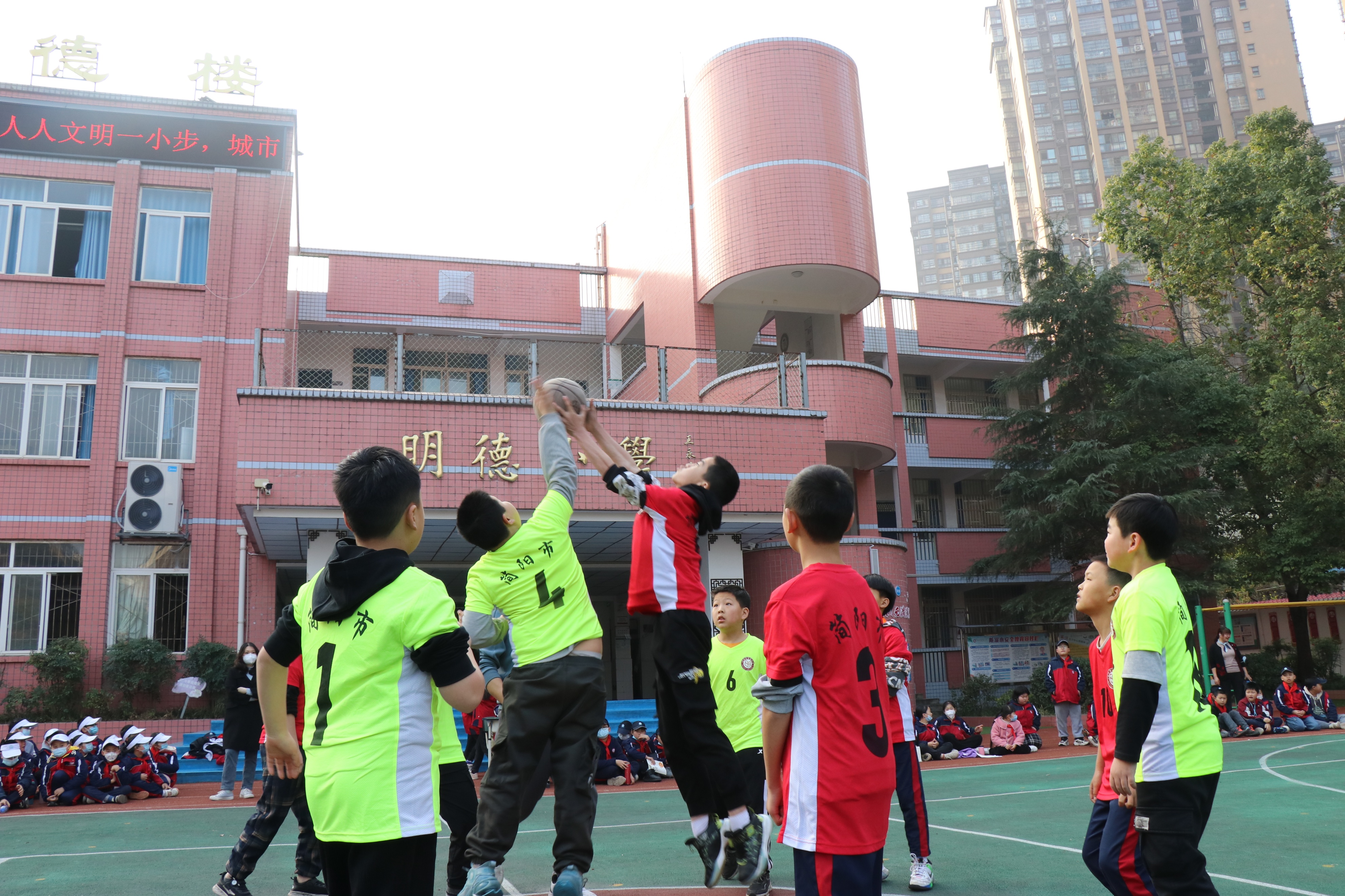 简阳教育发布丨班级联赛，“锋”力十足