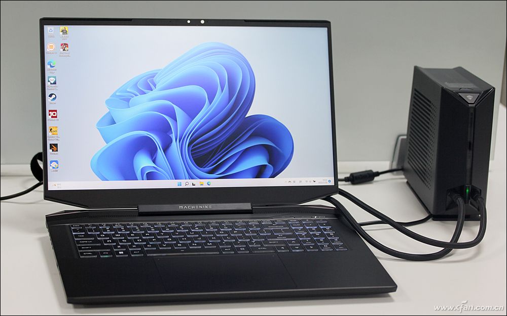 机械师f117b笔记本游戏测试,机械师星辰17t水冷游戏本