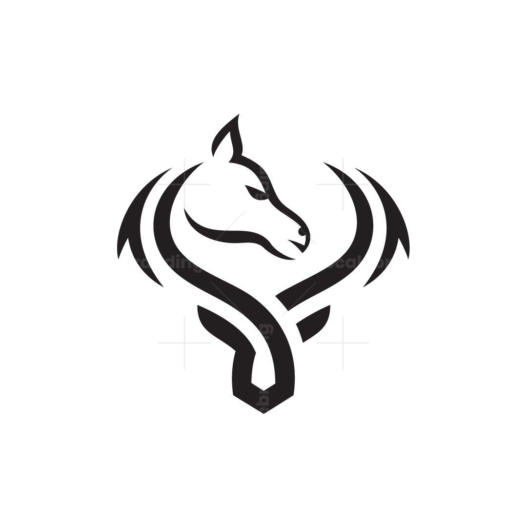 logos：骏马威武！一组昂扬的马元素标志设计合集