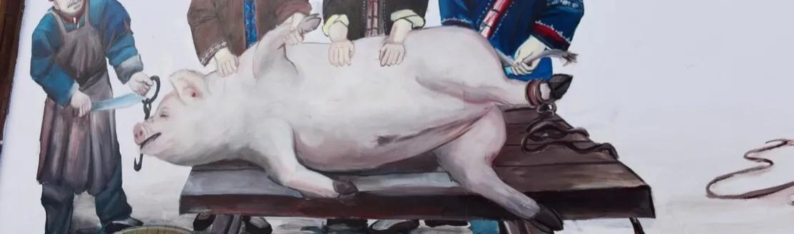 小猪佩奇古诗词故事,小猪佩奇游子吟