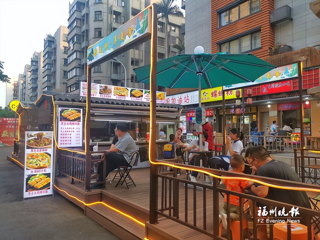 C区全面升级福州达明美食街逛吃更舒服