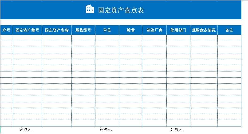 新技术时代固定资产管理方法,最好用的固定资产管理表