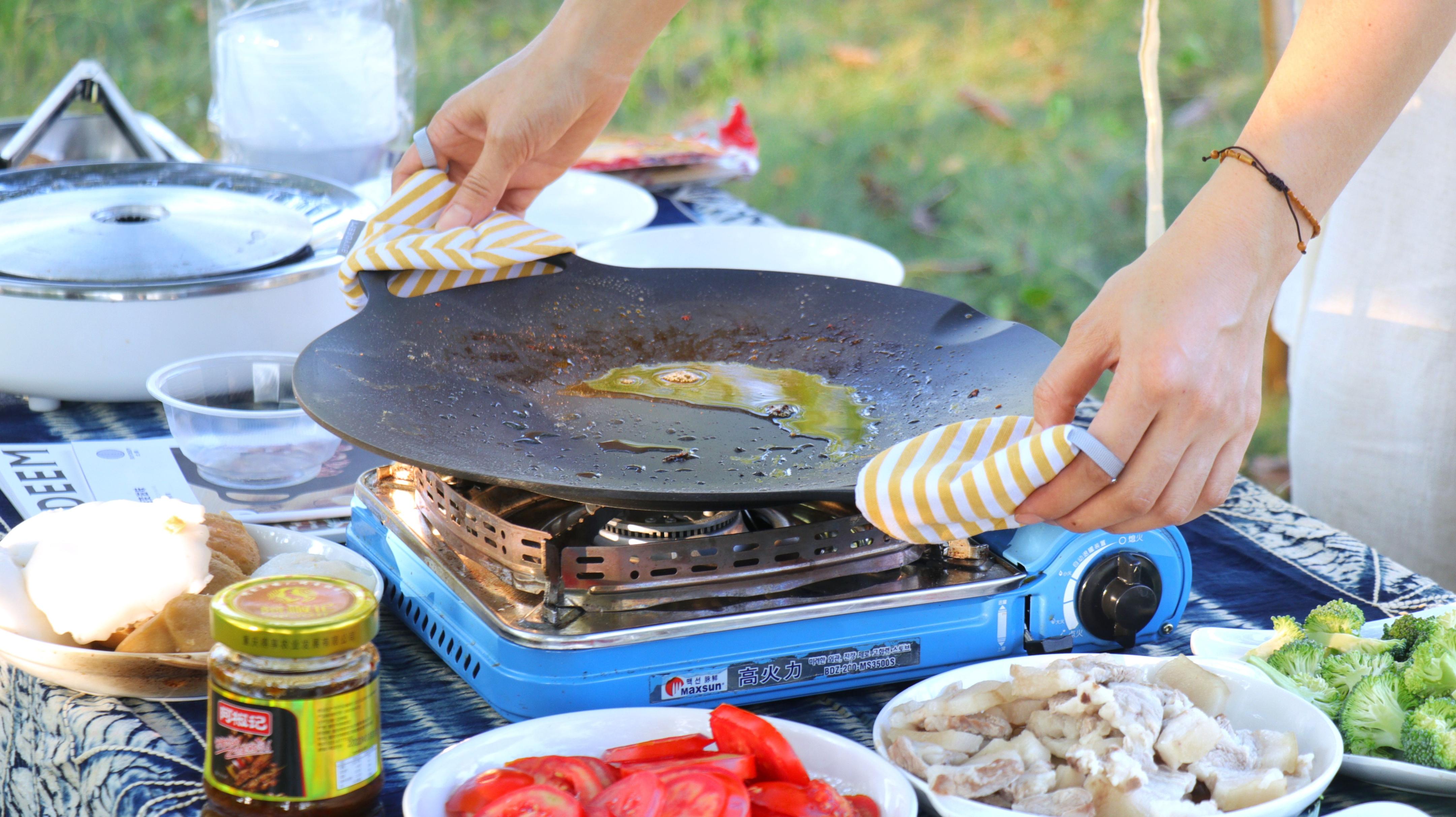 北鼎烤肉不粘锅,北鼎烤肉盘家用无烟电磁炉