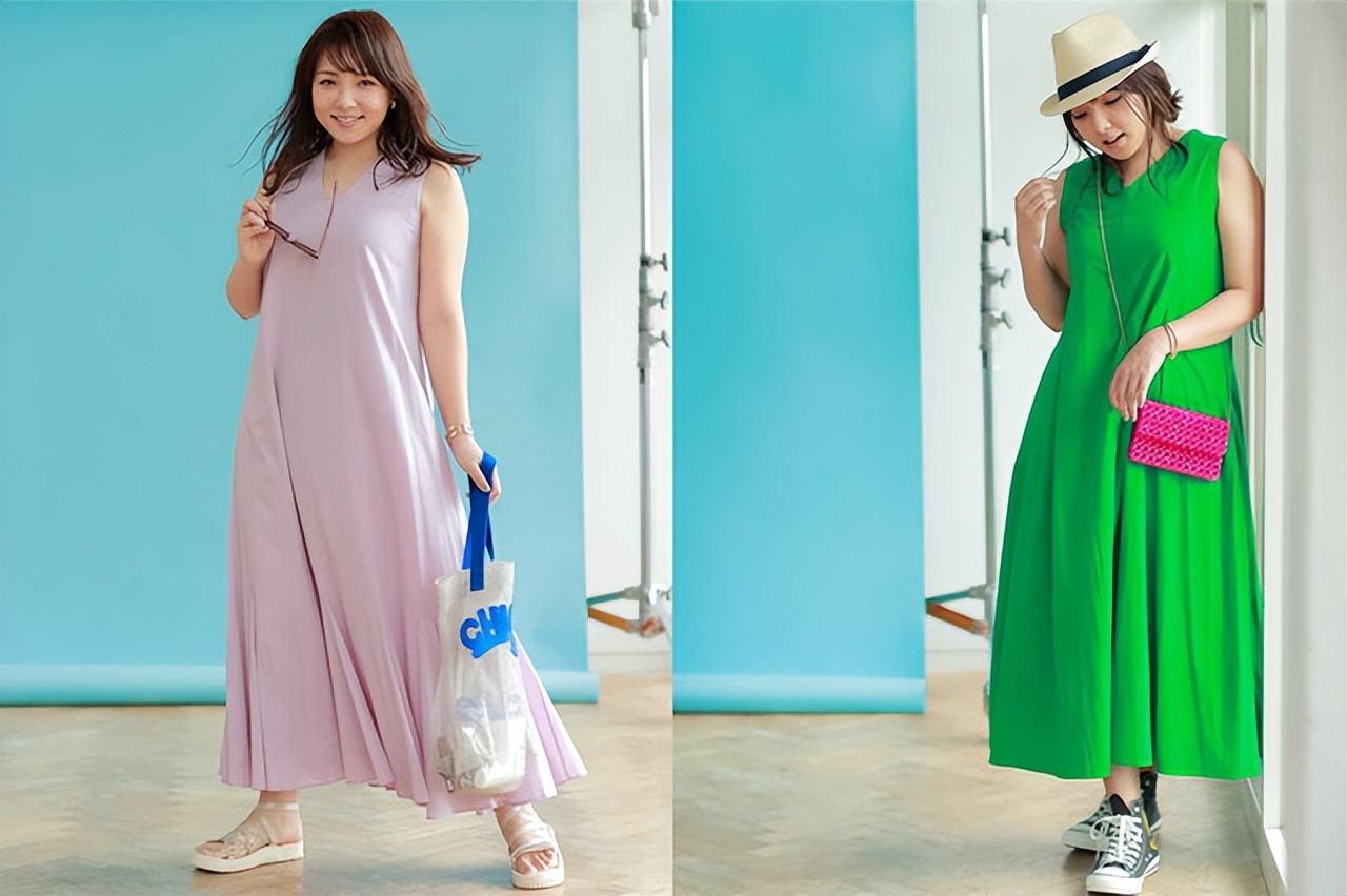 微胖女生夏天怎么穿才能更自信,日本微胖界的天花板