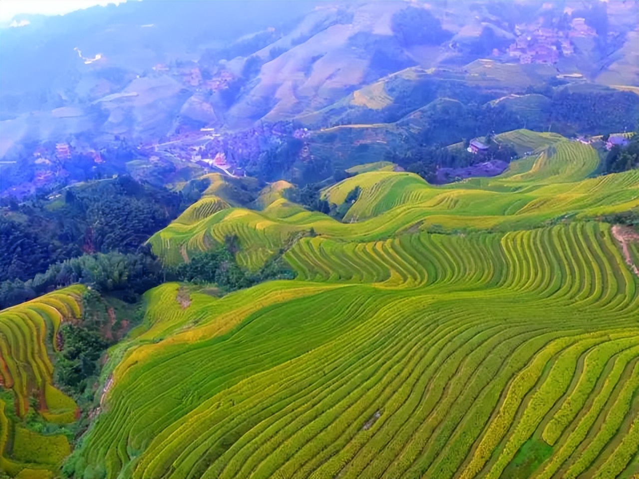 广西长寿之乡河池巴马风光,世界长寿之乡中国广西巴马
