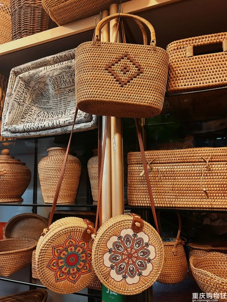 重庆哪里有藤编工艺品,重庆解放碑藤编市场