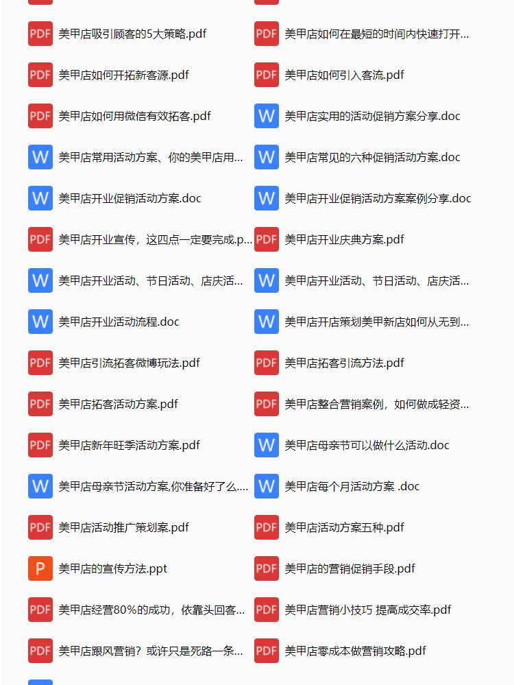 美甲店运营与管理课程,美甲店经营100个技巧