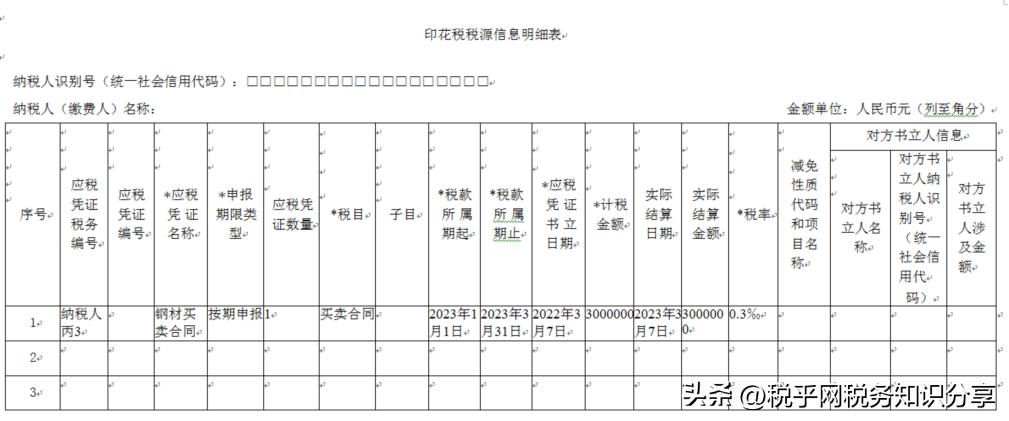 印花税按季申报操作指引,印花税最新申报流程全部