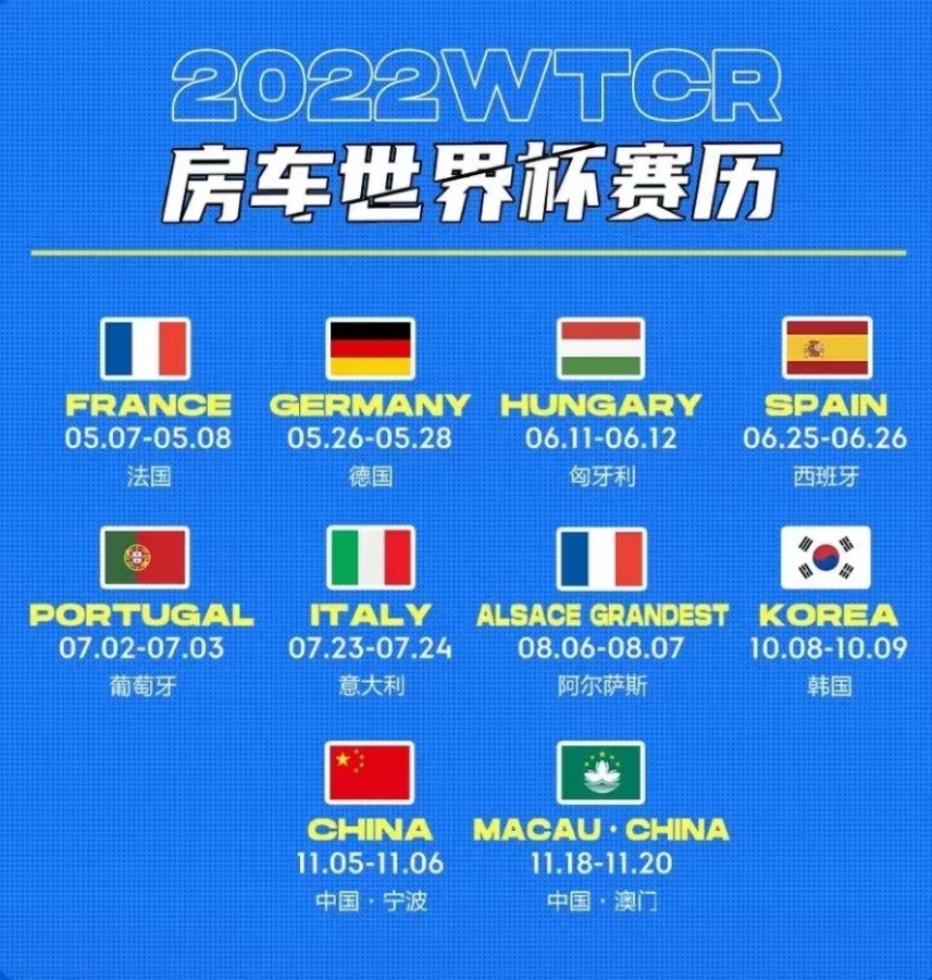 飞驰的荷尔蒙，2022WTCR来了，青年节中国领克车队出征