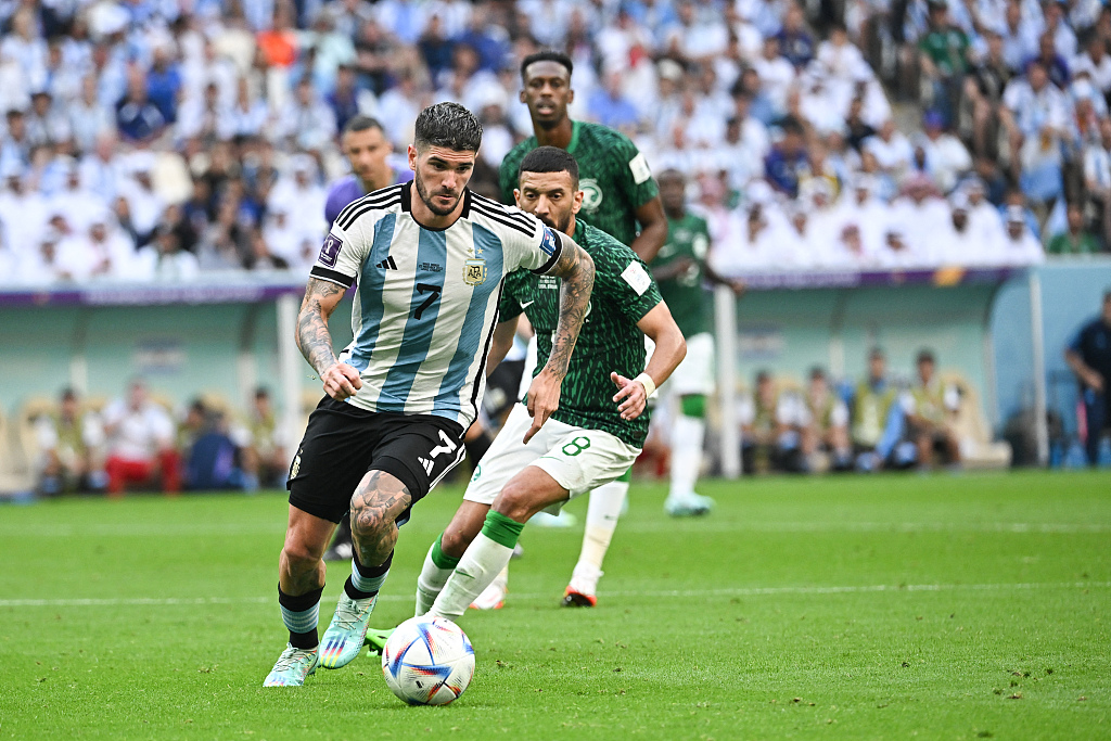 102.3VS112.2！阿根廷输得并不冤，沙特多跑出1个人，梅西仅7.8km