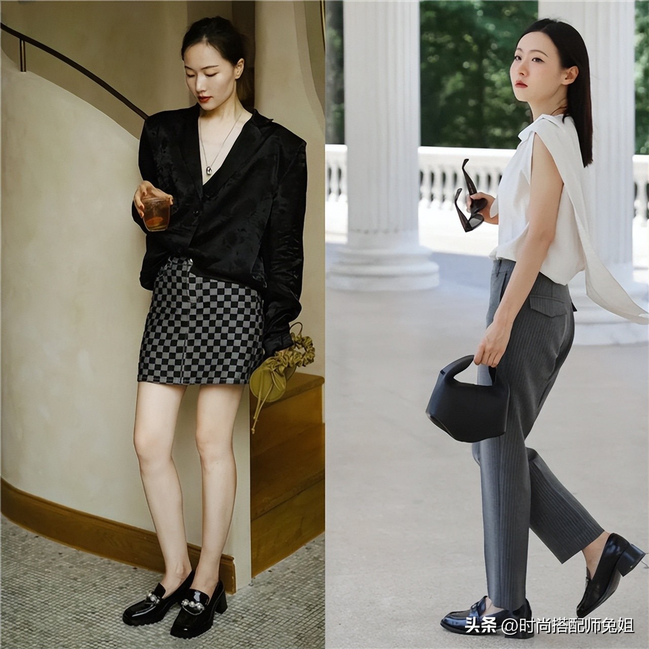 中年女性穿哪个款式乐福鞋,中年女性适合穿厚底乐福鞋吗