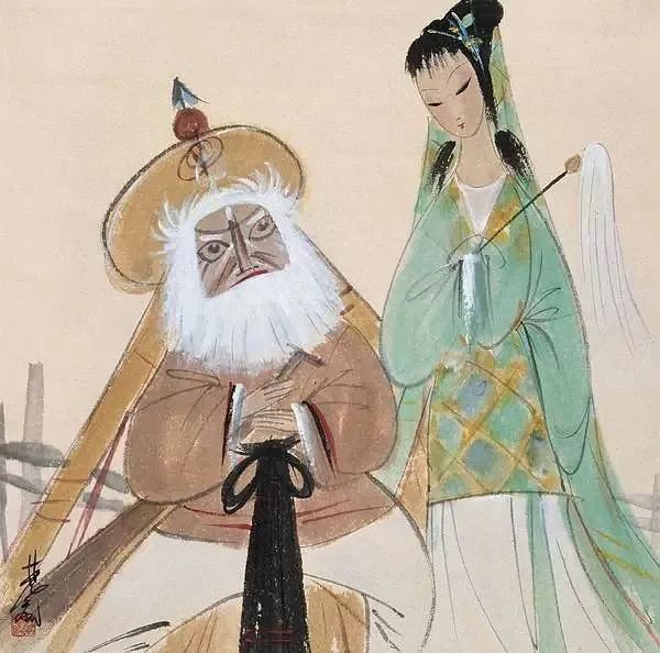 张大千最好的4幅画,盘点张大千的50幅作品