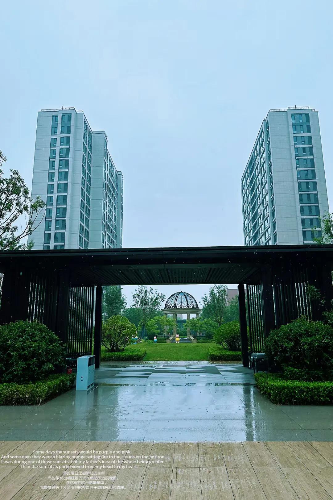 绿城百合花园景观,德州云天绿城百合花园