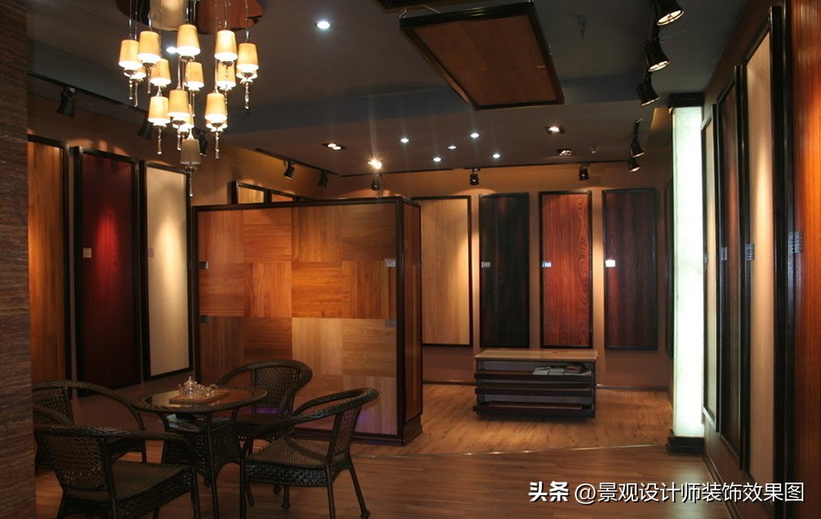 木地板店设计效果图大全集,品牌地板专卖店设计效果图大全