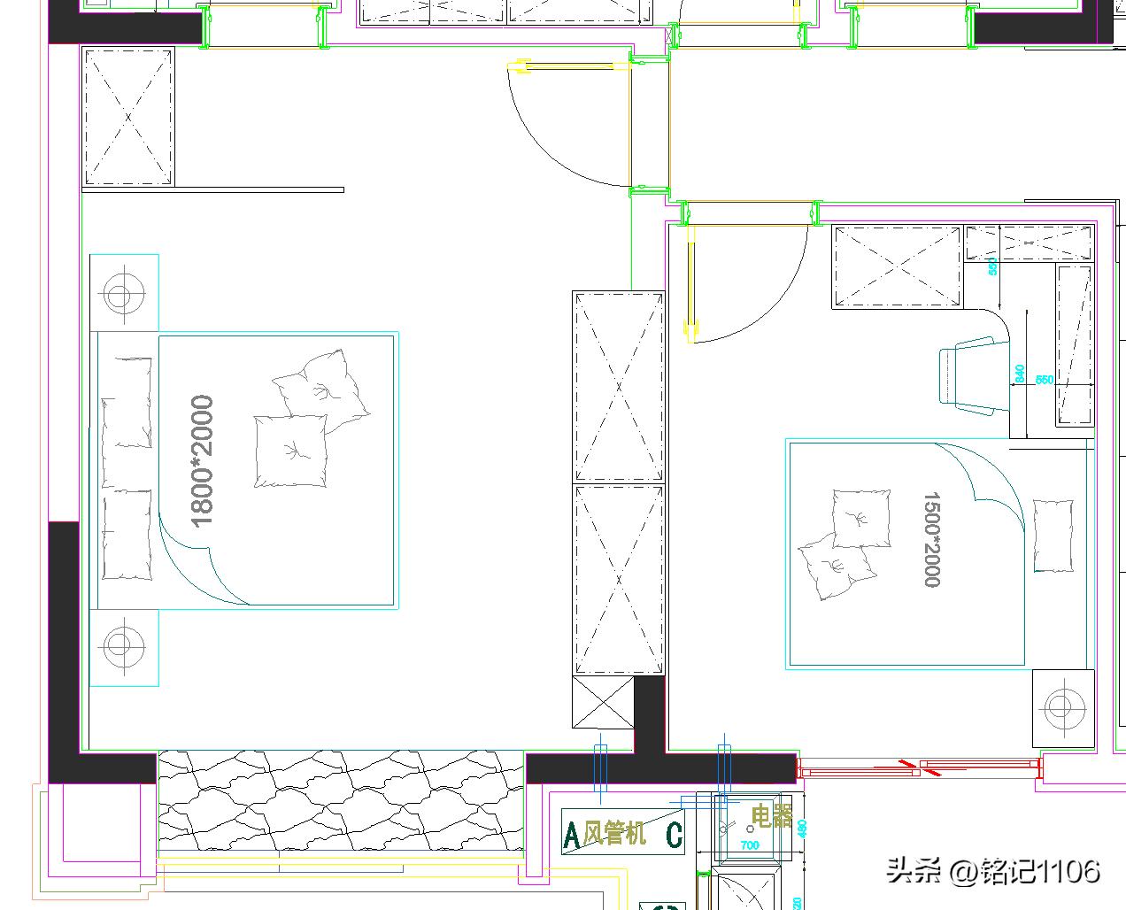 0基础cad平面简单入门,零基础cad平面图制图教程