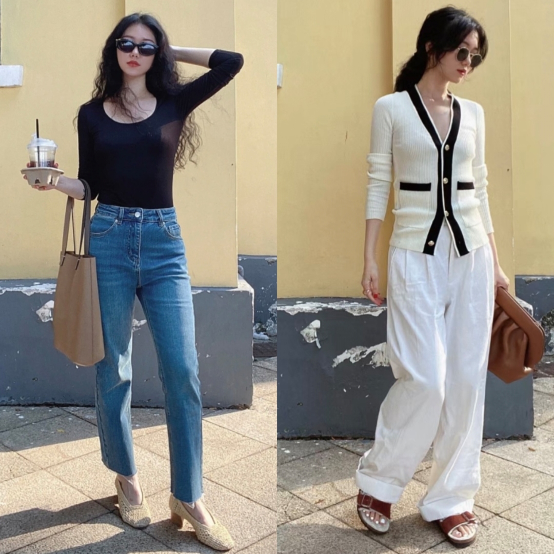 小个子女生显高显瘦的裤子推荐,矮个子145-150裤子加厚加绒有口袋