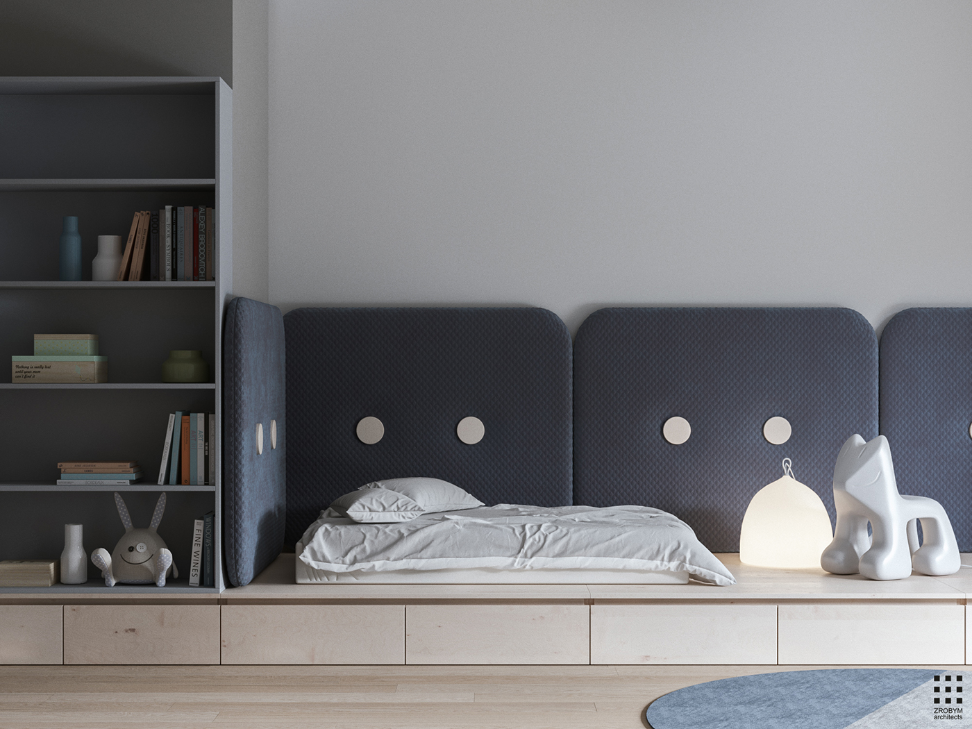 地台空间设计效果图大全,9款实用地台设计美观实用两不误