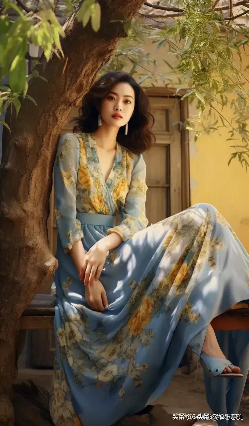 森系美女唯美图片,森系仙女风写真