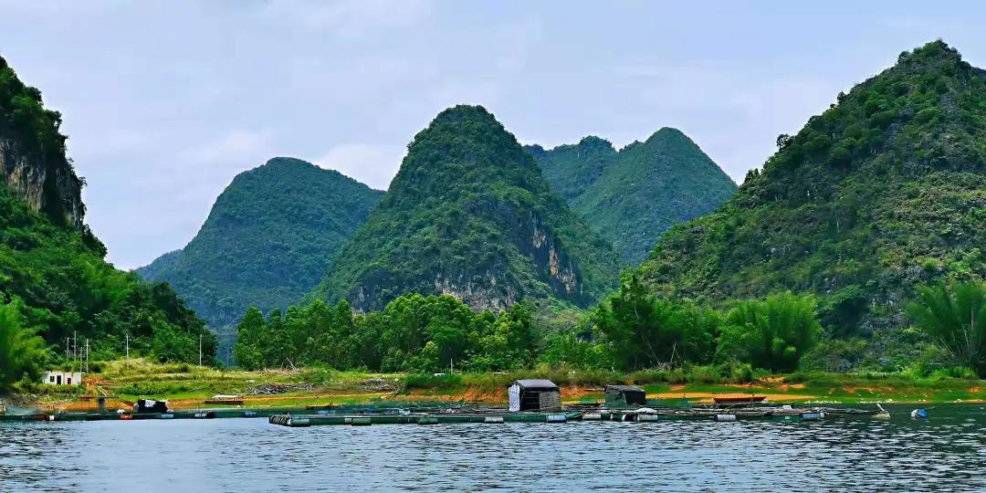 广西德天瀑布回广州沿途景区,德天跨国大瀑布风景区和古龙山