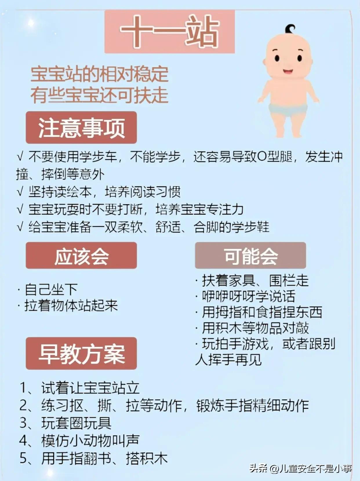 0-12月发育规律和早教,0到1岁孩子早教启蒙规划